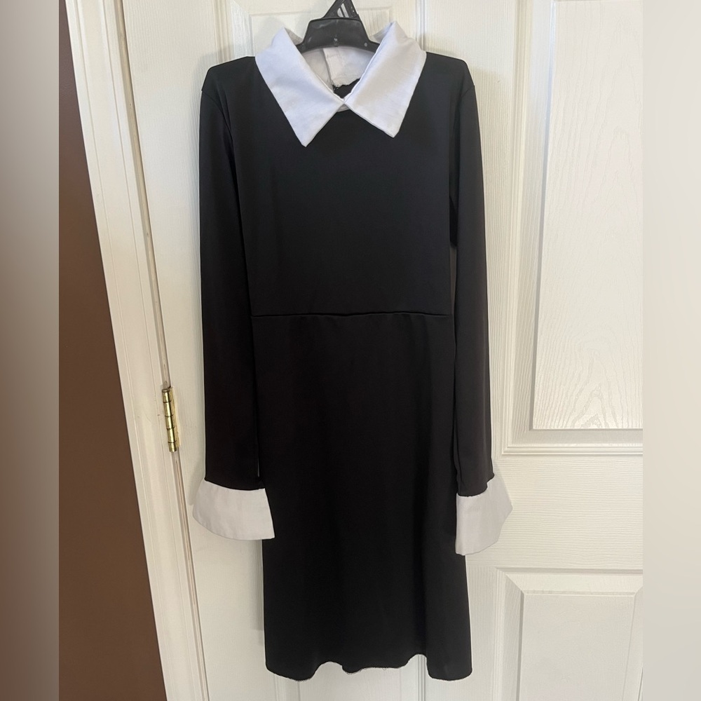 Girl’s Wednesday Adams Dress Costume